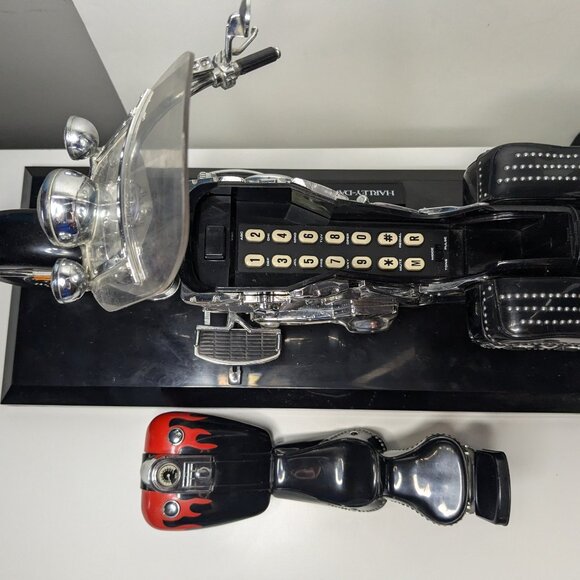 Harley-Davidson vintage motorcycle telephone - Picture 6 of 9
